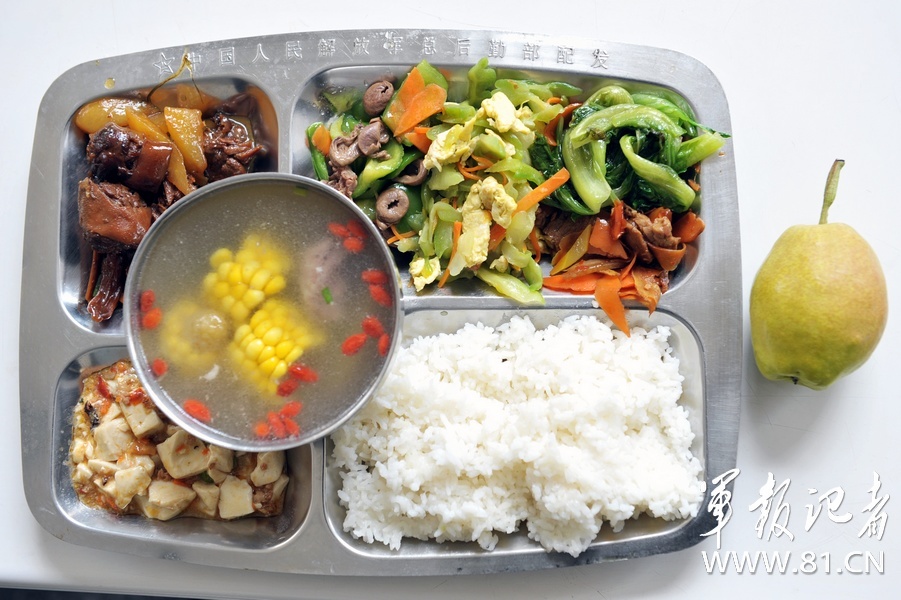 chinese army food