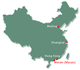 macao, macau location, location map of macau