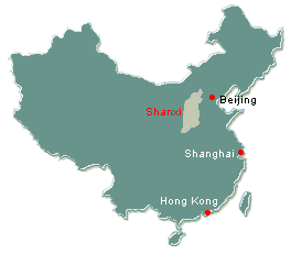 location of shanxi province