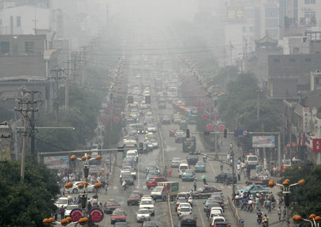 air pollution in china