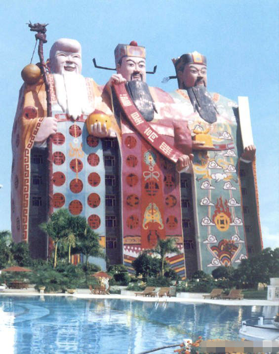 china hotel building with so-called fashion design