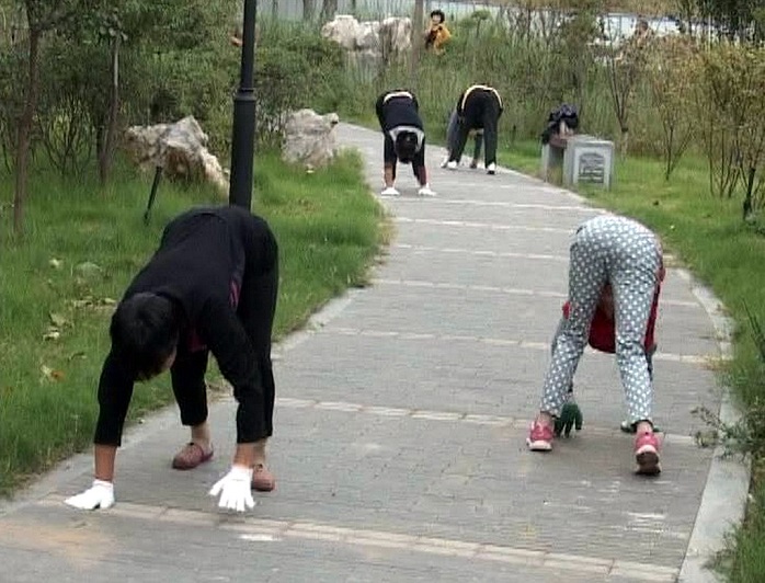 chinese way of morning exercise