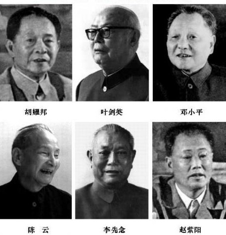 members of standing committee of political bureau of 12th national congress of chinese communist party