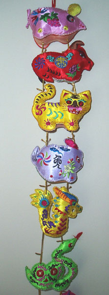 chiese zodiac hanging decoration 2