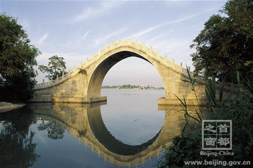 a bridge in summer palce, beijing tour guide